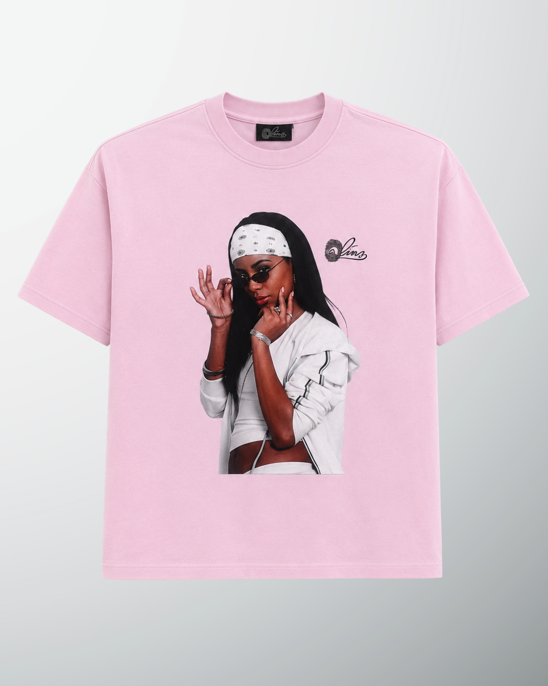AALIYAH Graphic Tee - Pink