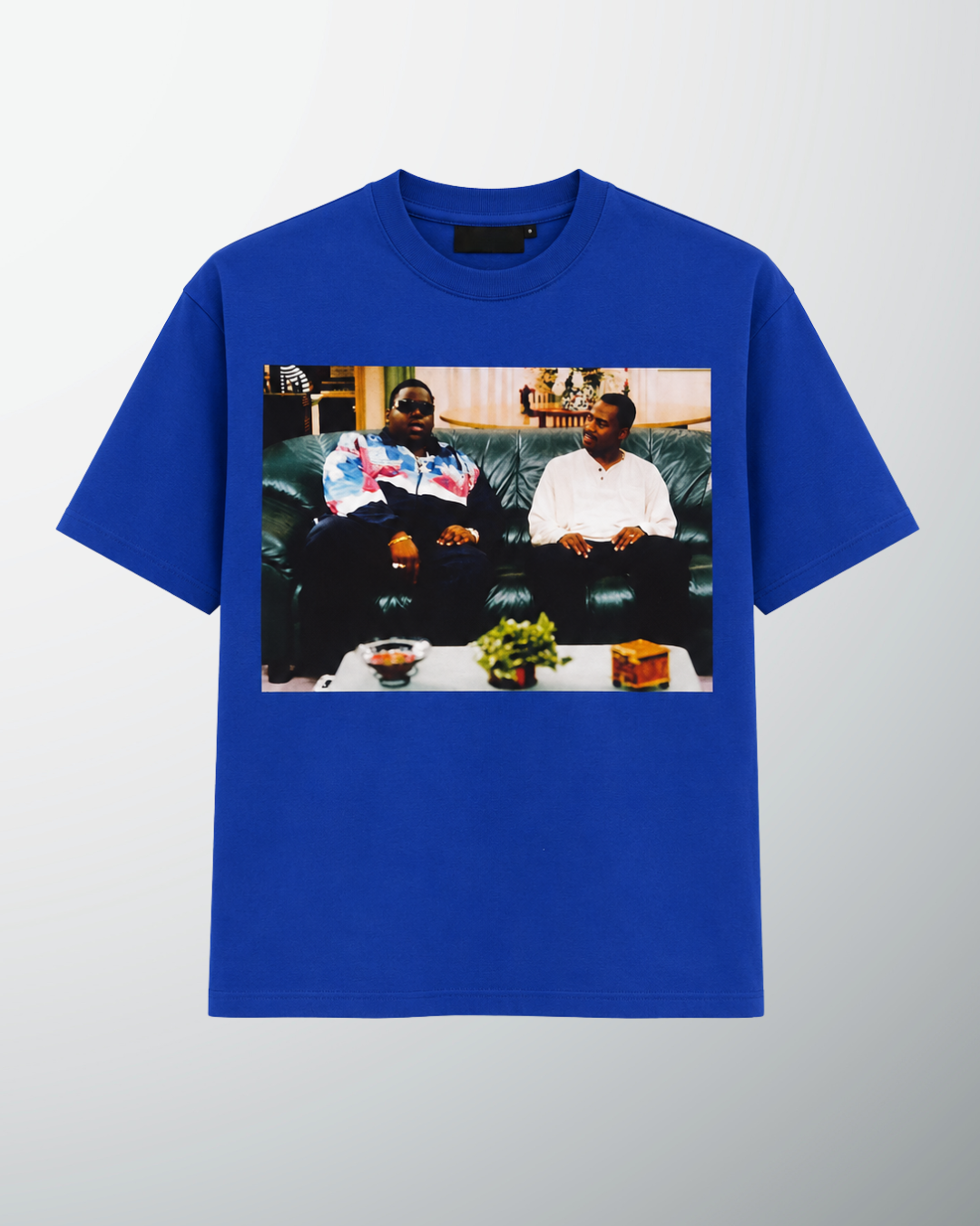 BIGGIE AND MARTIN Graphic Tee - Blue