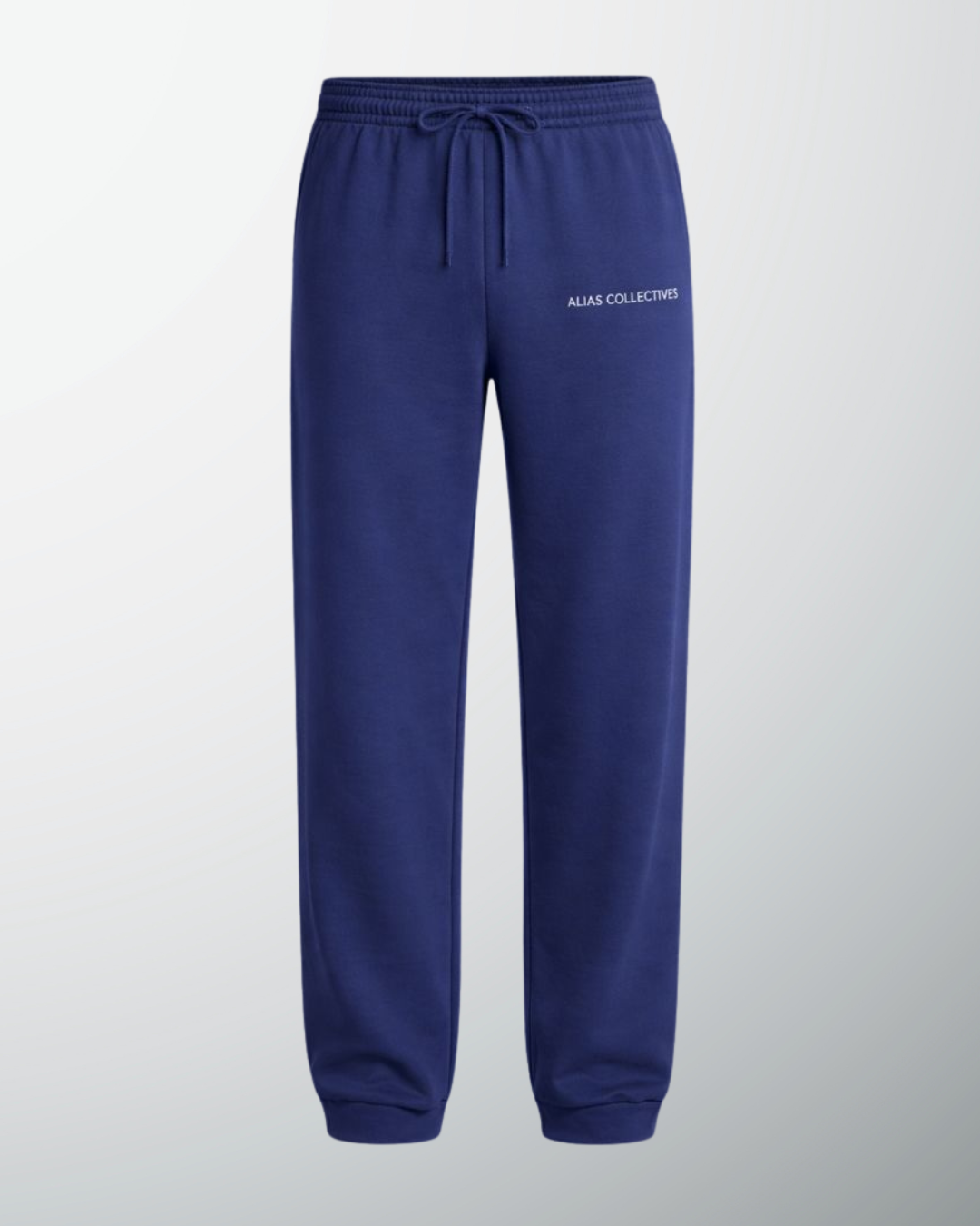 Crew Neck Sweatsuit (Navy Blue)