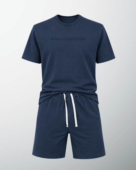 Shorts Set (Dark Blue)