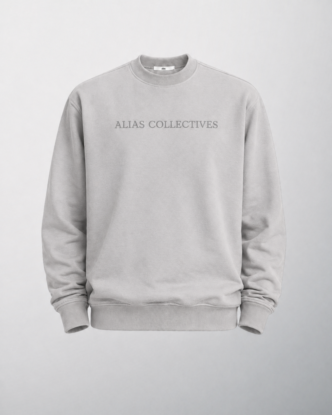 Crew Neck Sweatsuit (Gray)
