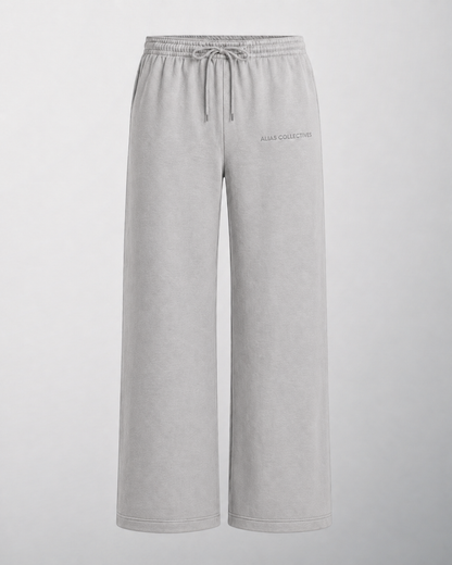 Crew Neck Sweatsuit (Gray)