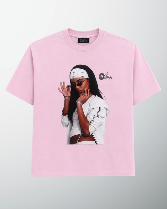 AALIYAH Graphic Tee - Pink