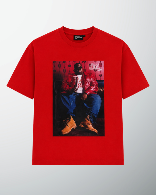 BIGGIE Graphic Tee - Red