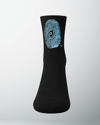 Alias Collectives Signature Socks (Black / Blue)