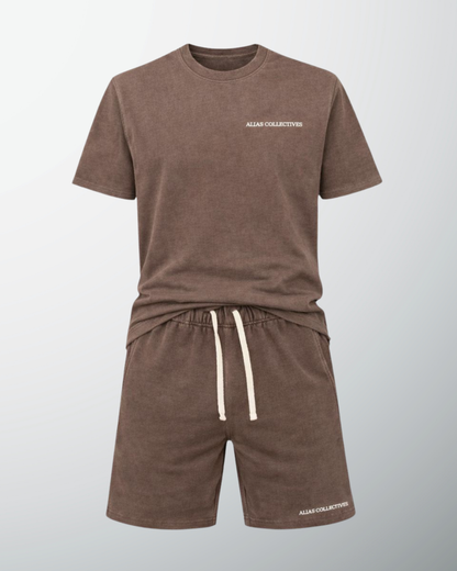 Alias Shorts Set - Brown