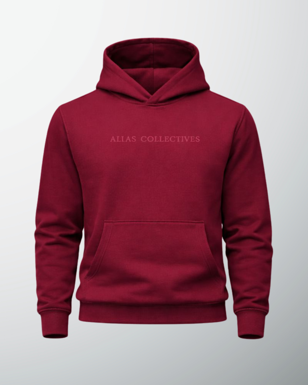 Wide Leg Sweatsuit (Burgundy)