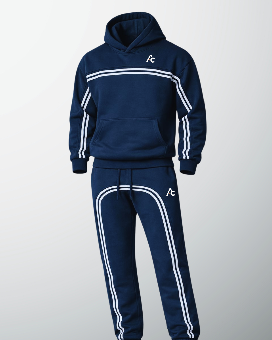 SIGNATURE SWEATSUIT (NAVY BLUE)
