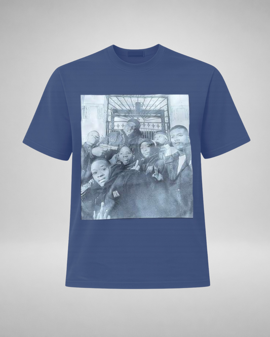 JR Mafia Blue Graphic Tee